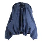 ショッピングバレンシアガ BALENCIAGA バレンシアガ 24AW Icognito Zip Up Hoodie 794739 TQVX1 イコグニート ジップアップフーディ パーカー ネイビー