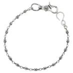 CHROME HEARTS Chrome Hearts 1BALL SHORT-S/1 зажим Short #1 Cross мяч цепочка для бумажника серебряный BCA061 -