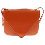BOTTEGA VENETA ボッテガヴェネタ マウント スモール エンベロープ レザー チェーンショルダーバッグ レディース オレンジ 667399V12M0