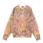 SUPREME シュプリーム 19SS Printed Floral Angora Sweater フローラル プリント アンゴラ クルーネックニットセーター マルチ