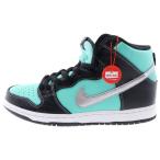 ナイキエスビー 【観賞用】×ダイアモンドサプライ DUNK ダンクハイ ティファニー ハイカットスニーカー US9.5/27.5cm 653599-400