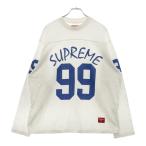 SUPREME シュプリーム 24SS 99 L/S Football Top 99 フットボール トップ 長袖カットソー ロングスリーブ 長袖 ホワイト