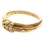 CHROME HEARTS クロムハーツ 22K BABYCLSC P/DIA ベイビークラシック ダガーリング PAVEダイヤ ゴールド BCA054