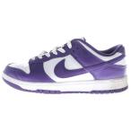 NIKE ナイキ DUNK LOW RETRO COURT PURPLE ダンク レトロ コートパープル ローカットスニーカー ホワイト/パープル US9/27cm DD1391-104