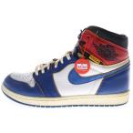 ナイキ ×UNION AIR JORDAN 1 RETRO HI NRG ユニオン エアジョーダン1 レトロ ハイカットスニーカー US10.5/28.5cm BV1300-146