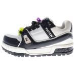 LOUIS VUITTON ルイヴィトン Trainer Maxie Sneaker LV トレイナー マキシ ライン ローカットスニーカー ブラック/ホワイト MS0263