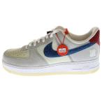 ナイキ ×UNDEFEATED AIR FORCE 1 LOW アンディフィーテッド エアフォース ローカットスニーカー グレー/ベージュ U11/29cm DM8461-001
