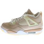 ナイキ WMNS AIR JORDAN 4 RETRO SHIMMER ウィメンズ エアジョーダン 4 シマー ハイカットスニーカー ベージュ US11.5/28.5cm DJ0675-200