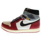 ナイキ × ユニオン AIR JORDAN 1 RETRO HIGH OG Chicago エアジョーダン1 ハイ ハイカットスニーカー シカゴ US10/28cm HV8563-600