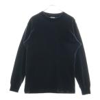 CHROME HEARTS クロムハーツ OLD L/S Tee オールド クロス刺繍 フロントポケット 長袖Tシャツ ブラック