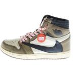 ナイキ × トラヴィススコット AIR JORDAN 1 HIGH OG TS SP エアジョーダン1 ハイカットスニーカー US9.5/27.5cm CD4487-100