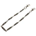 CHROME HEARTS クロムハーツ ROLLER LONG-T/2クリップロング ローラー ウォレットチェーン シルバー