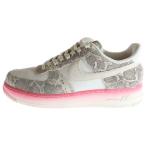 ナイキ Air Force 1 ウィメンズ エアフォース1 アワー ローカットスニーカー ホワイト/ピンク US10.5/27.5cm DV1031-030