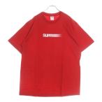 SUPREME シュプリーム 23SS Motion Logo Tee モーション ロゴ プリント クルーネック 半袖Tシャツ カットソー レッド