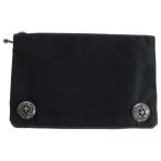 CHROME HEARTS クロムハーツ 2ZIP ナイロン ウォレット ブラック