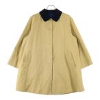 ショッピングBURBERRY BURBERRY バーバリー ノバチェック コットン ステンカラー トレンチコート ロングコート ベージュ C-TK83