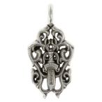 ショッピングCHROME CHROME HEARTS クロムハーツ VINE DAGGER ヴァインダガー ペンダントトップ シルバー BCA324