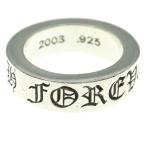 ショッピングforever CHROME HEARTS クロムハーツ 6mm SPACER FOREVER 6mmスペーサーリング フォーエバーシルバー BCA337