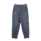 STUSSY ステューシー 24SS FLIGHT PANT RIPSTOP PIGMENT DYED フライト リップストップ ピグメントダイ パンツ ブラック 24S116655