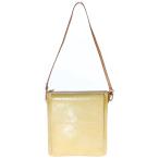 LOUIS VUITTON ルイヴィトン ヴェルニ モット グリ モノグラム ショルダーバッグ パテント イエロー M91136