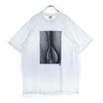 ショッピングsupreme SUPREME シュプリーム 22SS Daido Moriyama Tights Tee 森山大道 タイツ フォトプリント クルーネック 半袖Tシャツ カットソー ホワイト