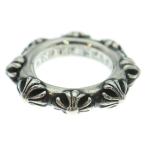 CHROME HEARTS クロムハーツ CROSS BAND クロスバンド リング シルバー BCA342