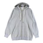 ショッピングロンハーマン RON HERMAN ロンハーマン 20AW ×SUNSPEL コットン ジップアップパーカー フーディー グレー 572-2169571