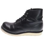 RED WING レッド ウイング 8165 6 INCH CLASSIC ROUND クラシックラウンド レザー レースアップ ブーツ ブラック
