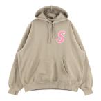SUPREME シュプリーム 25SS S Logo Hooded Sweatshirt フロント Sロゴ刺繍 プルオーバー スウェットパーカー フーディ ブラウン