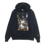 パイレックスヴィジョン ×CHAMPION TEARS PULLOVER PRINT HOODIE チャンピオン ティアーズ 両面プリント プルオーバーパーカー フーディー