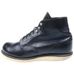 RED WING レッド ウイング 8165 6INCH CLASSIC ROUND BOOTS 6インチ クラシックラウンドブーツ レザー ブラック