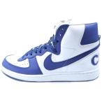 ナイキ ×コムデギャルソン オム プリュス TERMINATOR ターミネーター ハイカットスニーカー ブルー/ホワイト US9/27cm FD4159-100