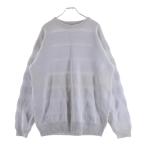 GOODENOUGH Good Enough 90s KNITWEAR бирка вырез лодочкой окантовка вязаный свитер lilac 