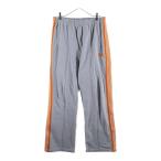 Needles Needles 26SS Track Pant боковой линия тренировочный грузовик брюки серый / orange RW1580