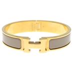 HERMES Hermes Click H Bracelet клик H браслет Gold / бежевый 