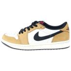 ナイキ Air Jordan 1 Low エアジョーダン1 ロー OG ルーキーオブザイヤー セイルアンドゴールド ローカットスニーカー CZ0790-107