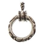 CHROME HEARTS クロムハーツ EYWR LOOP SCRL BAND アイウェアループ スクロールバンド ネックレストップ シルバー