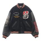 シュプリーム 24AW×Varsity Jacket ヒステリックグラマー ヴァーシティージャケット アウター ブラック 02243ZI02396