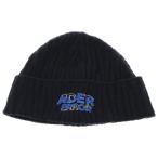 ADER ERROR アーダーエラー 24AW LOGO BEANIE ロゴビーニー 帽子 ブラック