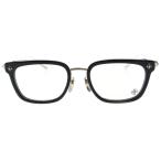 CHROME HEARTS クロムハーツ GIZZNME BLACK BRUSHED SILVER サイドCHプラスフレーム 51□20-145 サングラス 眼鏡 ブラック/シルバー