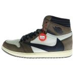 ナイキ ×トラヴィススコット AIR JORDAN 1 RETRO HIGH OG TS SP エアジョーダン1 レトロ ハイ ハイカットスニーカー CD4487-100