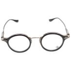 CHROME HEARTS クロムハーツ BRA-GILE ブラジル ラウンドサングラス メガネ ブラック/シルバー
