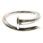 CHROME HEARTS クロムハーツ NAIL FLAT ネイル フラット リング シルバー BCA350