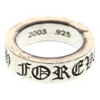 ショッピングforever CHROME HEARTS クロムハーツ 6mm SPACER FOREVER 6mmスペーサーリング フォーエバーシルバー BCA337