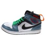 ナイキ ×FACETASM AIR JORDAN 1 ファッセタズム エアジョーダン1 フィアレス ミッドカットスニーカー US9.5/27.5cm CU2802-100