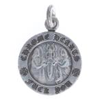 ショッピングCHROME CHROME HEARTS クロムハーツ CHRM ANGL MDL V1 エンジェルメダルチャーム ペンダントトップ シルバーBCA229