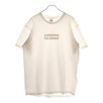 ショッピングシュプリーム SUPREME シュプリーム 23SS Tonal Box Logo Tee トーナル ボックスロゴ プリント クルーネック 半袖Tシャツ カットソー ホワイト