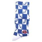 CHROME HEARTS クロムハーツ MATTY BOY 99 EYES ソックス 靴下 ホワイト/ブルー