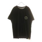 ショッピングHEARTS CHROME HEARTS クロムハーツ CRS Triple Logo Print S/S TEE 半袖Tシャツカットソー ブラック