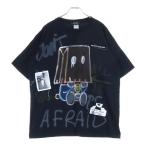 GUERNIKA ゲルニカ ワッペン プリント半袖Tシャツ カットソー ブラック